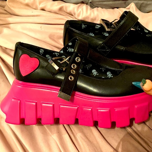 Pink punk Platforms - Picture 2 of 4